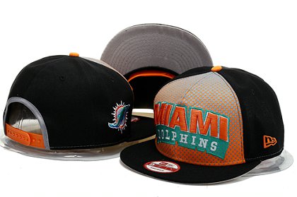 Miami Dolphins Snapback Hat YS F 140802 08